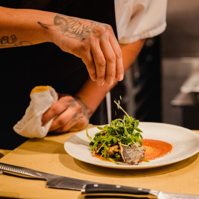 Trastevere Hidden Garden hotel cooking